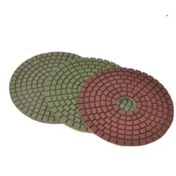 Dta Wet Diamond Polishing Pad Economy 4"-50 Grit, 1 PK PPW4-0050E